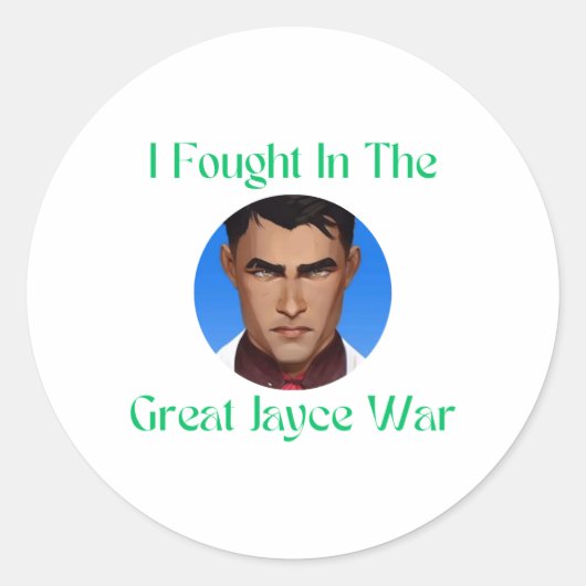 J'ai combattu dans le Sticker de guerre de Jayce (Devant)