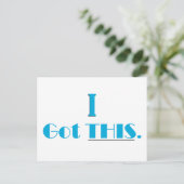 J'ai compris, carte flash d'affirmation quotidienn (Debout devant)