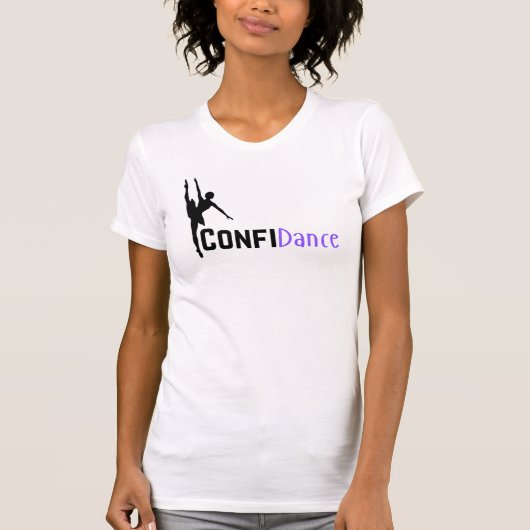 J'ai ConfiDance ! - T-shirt de danse (Devant)