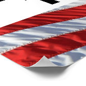 J'Ai Construit Ça ! Poster des signes d'impression (Coin)