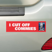 J'AI COUPÉ LES COMMANDES BUMPER STICKER (En voiture)