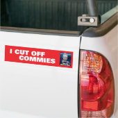 J'AI COUPÉ LES COMMANDES BUMPER STICKER (Sur camion)