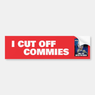 J'AI COUPÉ LES COMMANDES BUMPER STICKER