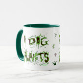 J'Ai Creg Plante Gardener Slogan Coffee Mug (Devant gauche)