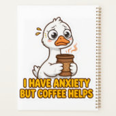 J'ai de l'anxiété mais le café aide drôle (Dos)