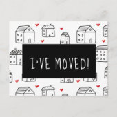 J'ai déménagé Moving Faire-part carte postale (Devant)