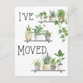 J'ai déménagé Moving Faire-part carte postale (Devant)