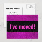 J'ai déplacé des cartes postales | parties scintil (Devant / Derrière)