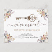 J'ai déplacé les fleurs de clé Nouveau Faire-part (Devant)