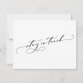 J'Ai Déplacé Un Nouveau Faire-part D'Adresse (Dos)