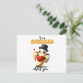 J'ai des bananes pour toi drôle carte de Saint Val (Debout devant)