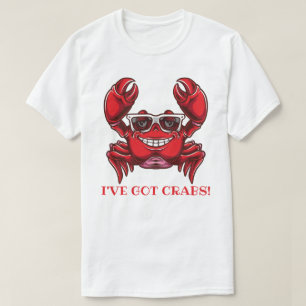 J'ai des crabes avec T-shirt lunettes de soleil