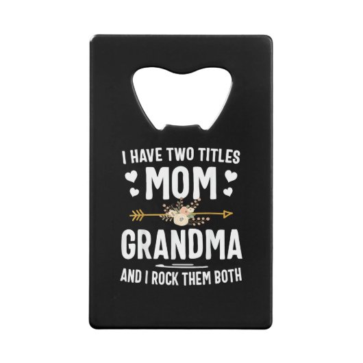 J'ai deux titres Maman et Grand-mère (Devant)