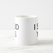 J'ai dit oui Mug | Jour du Mariage Fiançailles Val (Centre)