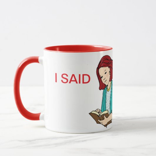 J'AI DIT tasse de café (Gauche)