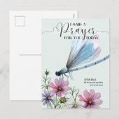 J'ai dit une prière pour vous aujourd'hui Carte (Devant / Derrière)