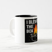 J'Ai Éclaté La Boîte À Café Mug (Devant gauche)