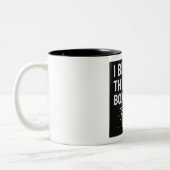 J'Ai Éclaté La Boîte À Café Mug (Gauche)