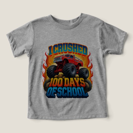 J'Ai écrasé 100 Jours De Garçons D'École Monster C (Design Recto)