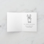 J'ai essayé d'être de bonne taille carte pour note (Intérieur)