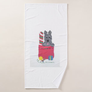J'Ai Été Bon ! Ensemble de serviettes Scottie
