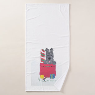 J'Ai Été Bon ! Ensemble de serviettes Scottie