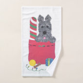 J'Ai Été Bon ! Ensemble de serviettes Scottie (Serviette à main)