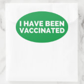 J'Ai Été Vacciné Étiquette (Sac)