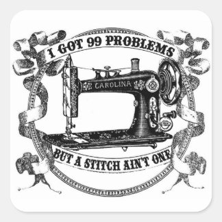 J'ai eu 99 problèmes, mais un Sticker Stitch Ain't