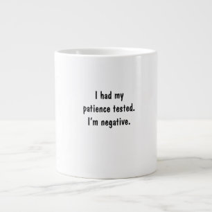J'ai eu ma patience testé la tasse de café