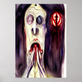 J'ai eu un cauchemar | AI Art Poster (Devant)