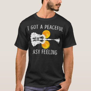 J'ai eu un T-shirt avec une sensation de paix faci