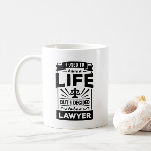 J'ai eu une vie maintenant que je suis une tasse (Avec donut)