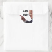J'AI FAIT ÇA - Biden Stickers Carré 1,5" x20 (Sac)