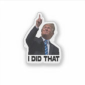 J'ai fait cet autocollant (Devant)