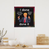 J'ai Fait Fait Ça Affiche (Cuisine)