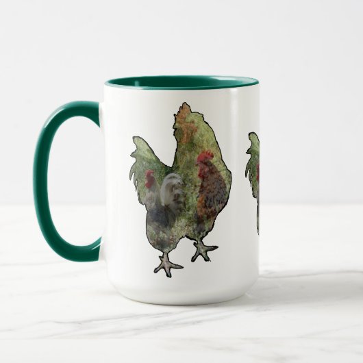 J'Ai Fait Remplir Mon Poulet, Mug De Café (Gauche)