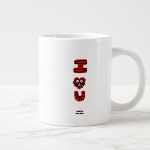 J'ai flou U Jumbo Mug