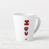 J'ai flou U Petite Mug Latte (Angle droit)