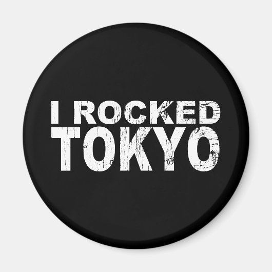 J'Ai Frappé Tokyo Bk Magnet (Devant)