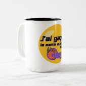 J'ai gagné la Manie Musicale 2023 Mug (Devant gauche)