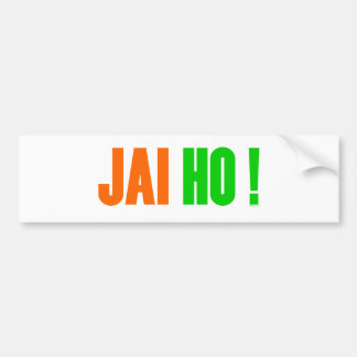 JAI HO! Bumpersticker