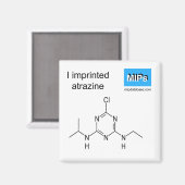 J'ai imprimé un aimant à atrazine (Recto/Verso)