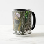 J'Ai Juste Besoin De Mon Café, Mug D'Écureuil Slee (Devant droit)