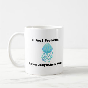 J'Ai Juste Frappé Love Jellyfish, Ok Café Mug