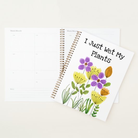 J'Ai Juste Mangé Mes Plantes - Jardin Fleur (Devant avec enveloppe)