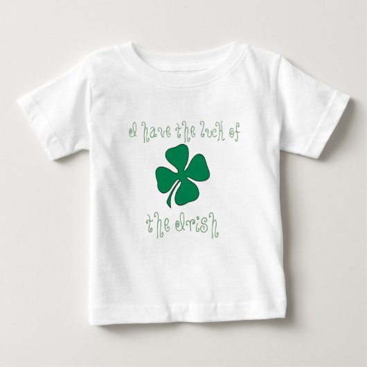 J'ai la chance du T-shirt infantile irlandais (Devant)