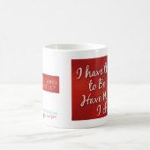 J'ai la puissance d'être… tasse de café inspirée (Centre)