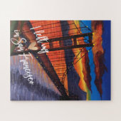 "J'Ai Laissé Mon Coeur À San Francisco" Puzzle (Horizontal)