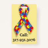 J'Ai L'Autisme Parfois Je M'EXÉCUTE - ID Badge App (Devant)